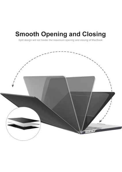 MacBook Air 13 Inç (2024) A2681 (M2)/A3113 (M3)/(2022) Kılıf + Ultra Ince Tpu Klavye Filmi (Yurt Dışından) fiyatları