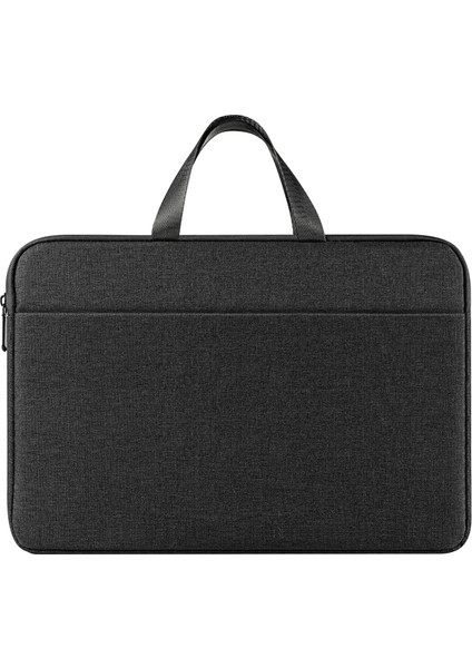 13-13.9 Inç Laptop Çantası Yatay Notebook Taşıma Çantası-Siyah (Yurt Dışından)