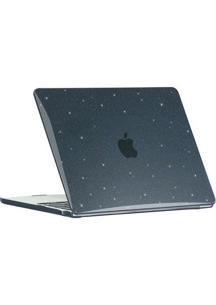 MacBook Pro 13 Inç (2016-2020) A1706 A1708 A1989 A2159 A2338 Laptop Case Starry Sky Sert Pc Kapak-Siyah (Yurt Dışından)