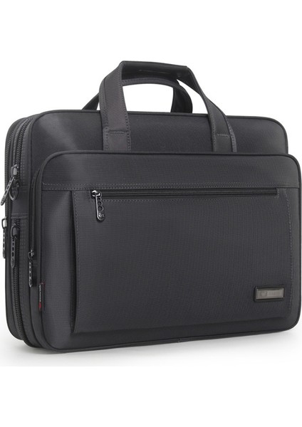 Çok Amaçlı Messenger Omuzdan Askili Çanta 15.6 Inç Dizüstü Bilgisayar Tote Çanta Crossbody Çanta Dizüstü Iş Evrak Çantası (Yurt Dışından)