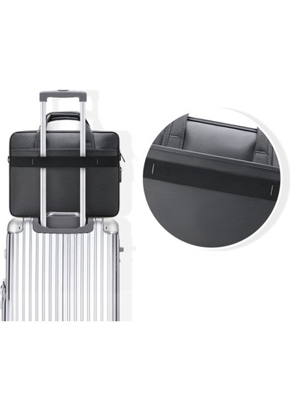 Çok Amaçlı Messenger Omuzdan Askili Çanta 15.6 Inç Dizüstü Bilgisayar Tote Çanta Crossbody Çanta Dizüstü Iş Evrak Çantası (Yurt Dışından) fiyatları