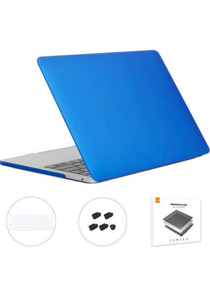 3'ü 1 Arada Sert Dizüstü Bilgisayar Kılıfı + Tpu Klavye Kapağı + MacBook Pro 13.3 Inç İçin Toz Geçirmez Fiş (Dokunmatik Çubuklu Ab Versiyonu) A2251/A2289/A2338 (Yurt Dışından)