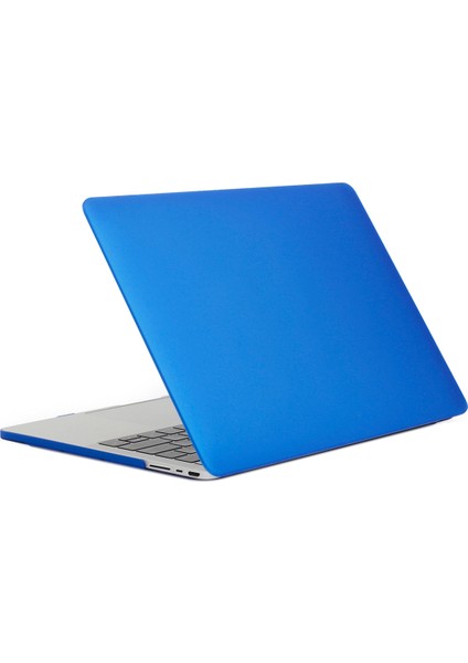 MacBook Pro 16 Inç (2021) Için Düşmeye Dayanıklı Mat Pc Ön ve Arka Koruyucu Kabuk A2485-KOYU Mavi (Yurt Dışından)