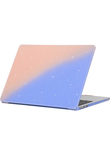 Macbook Air 13 Inç (2018 2019)/(2020) A1932/A2179/A2337 Sert Pc Kasa Glitter Ta m Ince Laptop Kapağı / (Yurt Dışından)