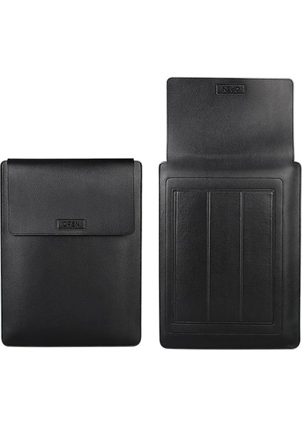 Su Geçirmez Pu Deri Katlanabilir Dizüstü Bilgisayar Yükseltici Kılıfı MacBook Huawei Xiaomi 13.3 Inç Dizüstü Bilgisayar (Yurt Dışından) fiyatları