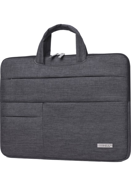 Büyük Kapasiteli Basit Stil Dizüstü Bilgisayar Kılıfı 14 Inç Dizüstü Bilgisayar Okul Iş Çalışması Için Taşıma Çantası-Koyu Gri (Yurt Dışından) fiyatları