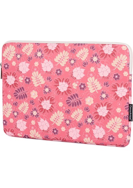 Çiçekler Yaprak Desenli Dizüstü Bilgisayar Taşıma Çantası Koruyucu Dizüstü Bilgisayar Kılıfı ve Küçük Çanta-Pembe/15 Inç Dizüstü Bilgisayar Için (Yurt Dışından) fiyatları