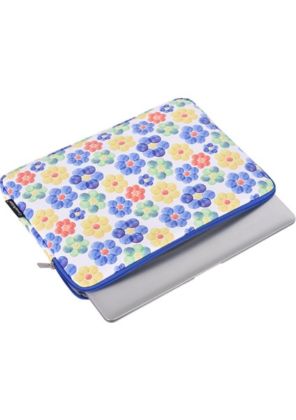 2 Adet/takım Büyük Çiçek Suluboya Resim Pu Dizüstü Bilgisayar Çantası 15 Inç Fermuarlı Dizüstü Bilgisayar Kılıfı + Küçük Çanta (Yurt Dışından) fiyatları