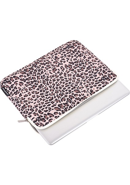 Leopar Baskı Darbeye Dayanıklı Dizüstü Bilgisayar Kılıfı Taşıma Çantası Dizüstü Bilgisayar Yumuşak Astar Çanta-Pembe/11 Inç Dizüstü Bilgisayar Için (Yurt Dışından) fiyatları