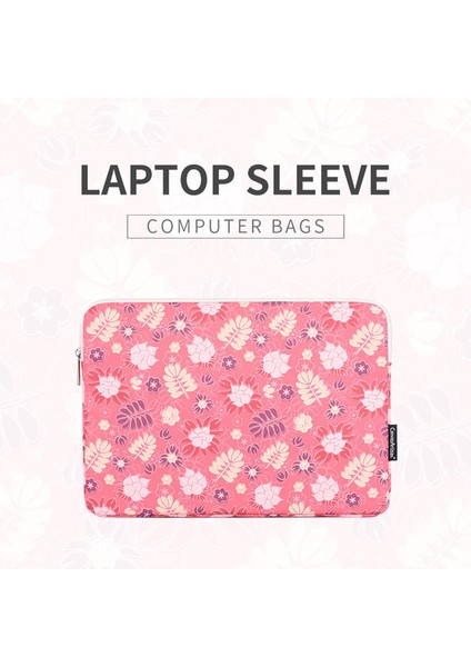Baskı Yaprak Çiçek Desen Dizüstü Bilgisayar Kol Dizüstü Taşıma Çantası Seyahat Çantası 11 Inç Dizüstü Bilgisayar (Yurt Dışından) fiyatları