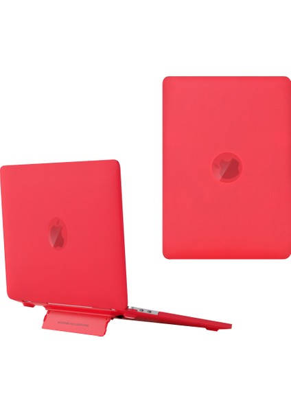 MacBook Air 13 Inç (2018) A1932/(2020)/(2021) A2179 A2337 Dizüstü Bilgisayar Koruyucu Kılıf Isı Dağılımı Kickstand Kapak (Yurt Dışından)