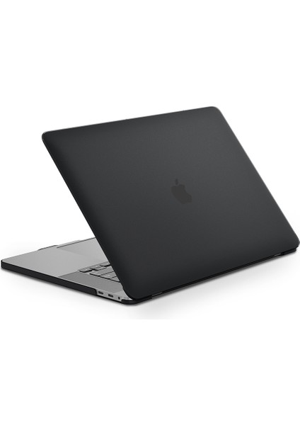 MacBook Air 13,3 Inç Retina Ekran A2337 M1 (2020)/AIR 13,3 Inç Retina Ekran A2179 (2020)/AIR 13,3 Inç (2019) (2018) A1932-SIYAH Için Mat Pc Koruma Kabuğu (Yurt Dışından)
