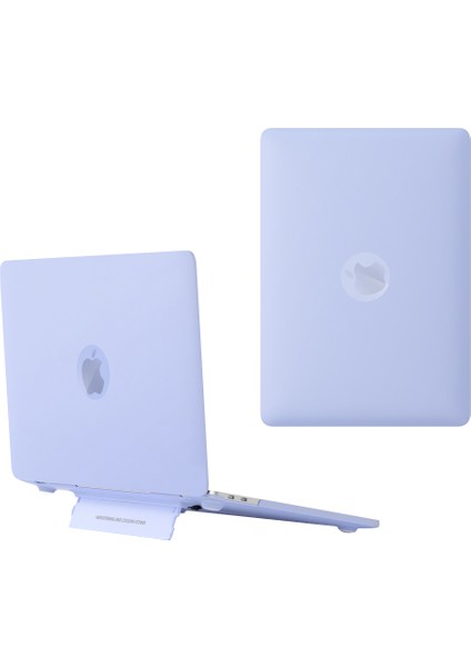 MacBook Pro 16 Inç (2021)/(2023) (A2485/A2780/A2991) Kılıf Kickstand Isı Dağılımı Laptop Kapağı-Mor Için (Yurt Dışından)