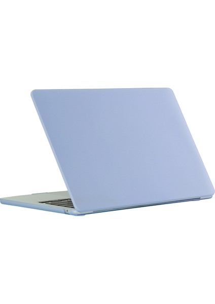 MacBook Air 13 Inç (2024) A2681 (M2)/A3113 (M3)/(2022) Mat Pc Kasası Çizilmez Kabuk-Açık Mor Için (Yurt Dışından)