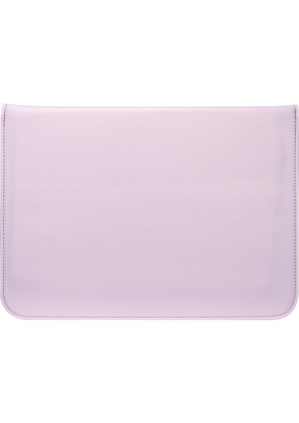 Retina Ekranlı Macbook Pro 15.4 Inç Için Iş Zarf Tarzı Deri Kol Çantası-Pembe (Yurt Dışından)