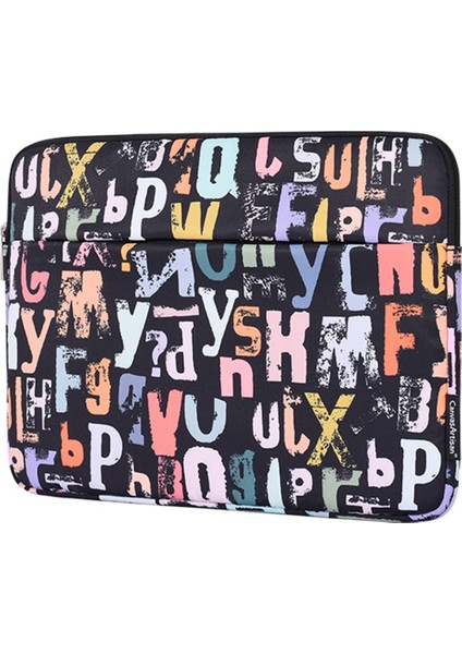14 Inç Hafif Laptop Çantası Suluboya Mektup Desenli Koruyucu Kılıf (Yurt Dışından) fiyatları