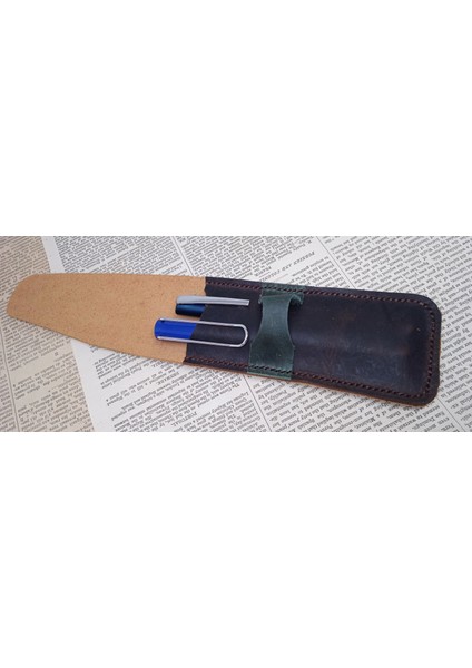 Hakiki Deri El Emeği Özel Kalemleriniz Için Kalemlik Kalem Kutu 27 cm 6 cm fiyatları