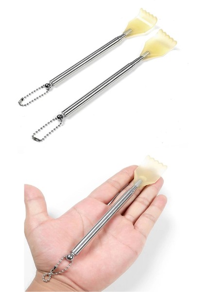 Metal teleskobik sırt kaşıma aparatı, cep tipi, açılır kapanır, uzayan sırt kaşıma aracı modelleri