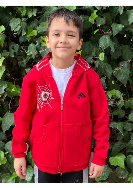 2ip Işıklı Lisanslı Örümcek Adam Hırka