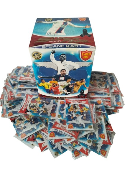 Nicetech Süper Final Yeni Sezon Mekanik Adamlar Futbolcu Kartları Serisi 3'lü Paket 100 Adet Kutusuz