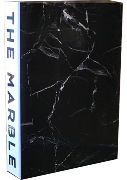 133 The Marble Dekoratif Kitap Kutusu