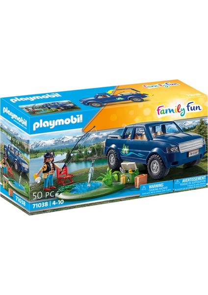 71038 Fun 4 x 4 Kamyonetli Balık Tutma Gezisi, Eğlenceli, Yaratıcı Rol Yapma Oyunu, 4 Yaş ve Üzeri Çocuklara Uygun Oyun Seti