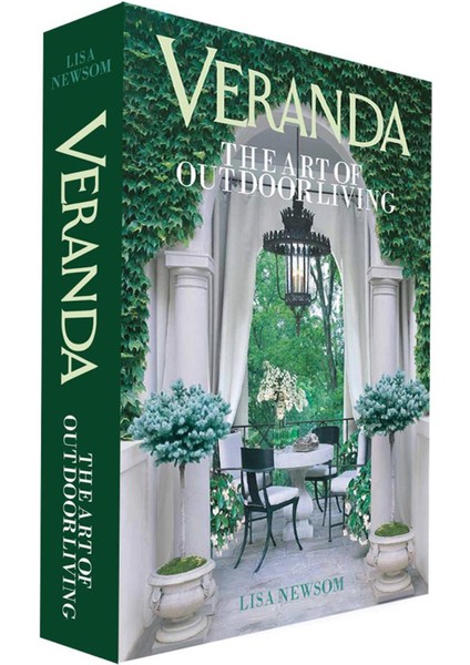 095 Veranda Dekoratif Kitap Kutusu