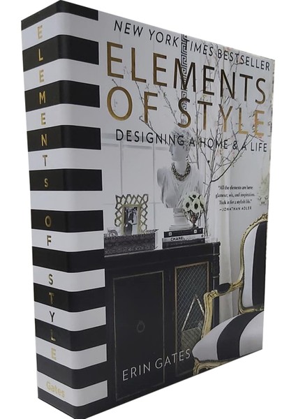 014 Elements Dekoratif Kitap Kutusu