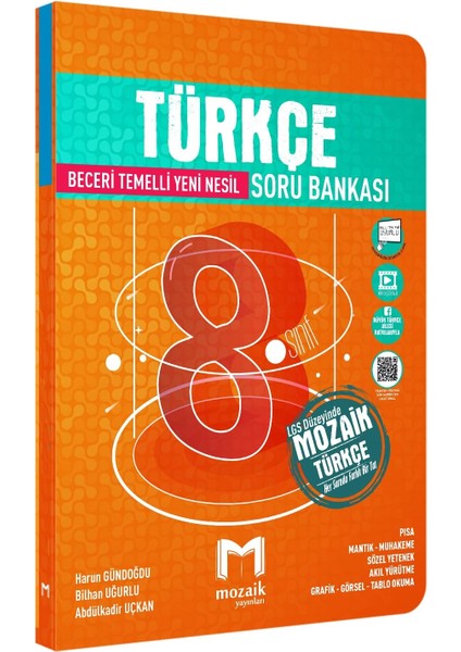 8 Sınıf Türkçe Soru Bankası Mozaik