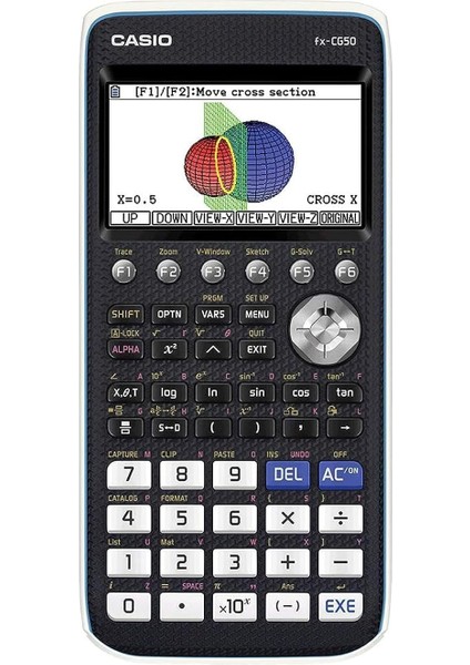 FX-CG50 Grafik Hesap Makinesi, Yüksek Çözünürlükte Renkli Ekran