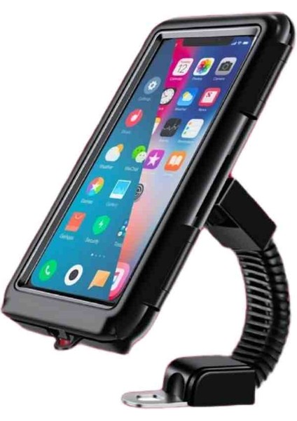 Motor ve Bisiklet Telefon Tutucu Su Geçirmez Dokunmatik T-74