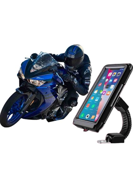 Motor ve Bisiklet Telefon Tutucu Su Geçirmez Dokunmatik T-74