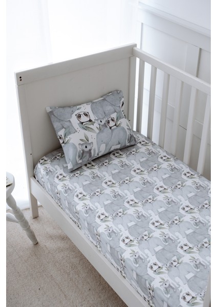 Hayvanlı Bebek Lastikli Çarşaf Seti (80X160+15) - Forest Gang fiyatları