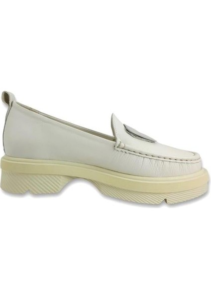 850 Deri Günlük Kadın Ayakkabı-Kemik modelleri