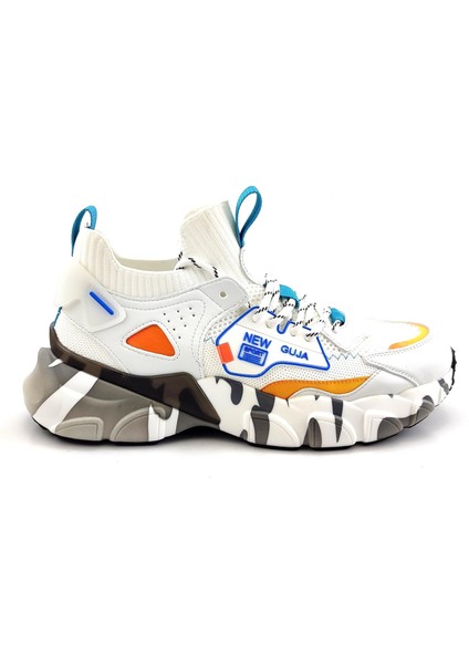 568 Erkek Sneaker Spor Ayakkabı-Beyaz