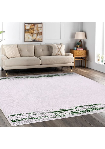 Amazon 12150 Viskon Akrilik Ipeksi Dokunuş Salon Oturma Odası Mutfak Antre Halı Yolluk