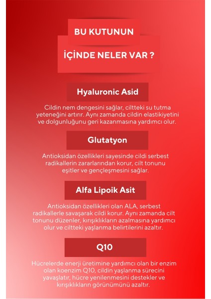 Vita Ceel 3'lü Magnezyum Complex, Collagen Tip 1, 3, Cilt Vitamini, Saç & Tırnak Vitamini