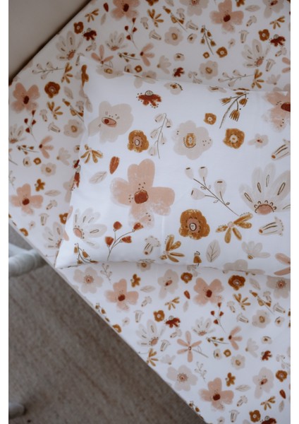 Çiçek Bahçesi Bebek Lastikli Çarşaf Seti (70X130+15) - Floral Joys modelleri