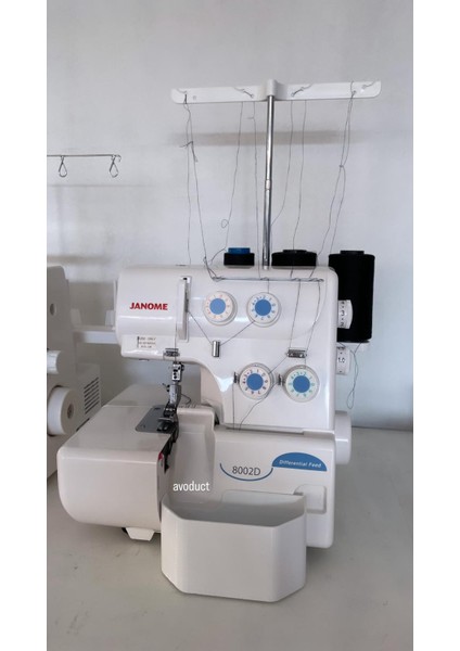 Janome Overlok Makinesi Çöp Kutusu Fire Kabı Artık Kumaş Haznesi TR3000 8002D 204D 792PG