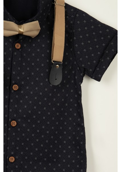 Erkek Çocuk Yazlık Takım Elbise Papyonlu ve Slopetli "karan" Modeli fiyatları