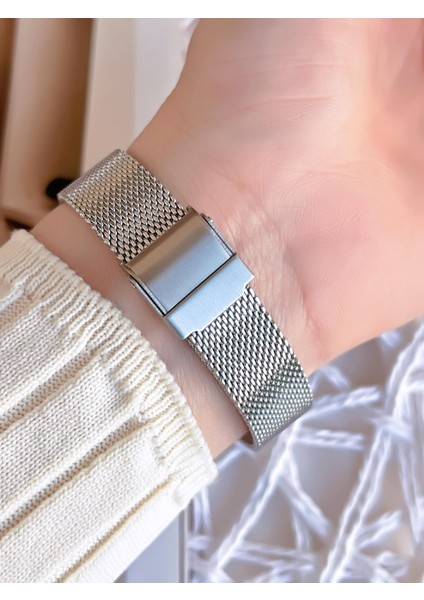 Hasır Kordonlu Gümüş/rose Kararmaz Renk Atmaz 3 Atm Özel Tasarım Kadın Kol Saati BF21070CWT fırsatları