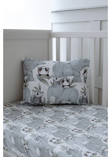 Hayvanlı Bebek Lastikli Çarşaf Seti (80X140+15) - Forest Gang fiyatları