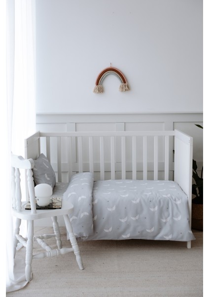 Minik Aylı Bebek Nevresim Takımı (100X150) - Mini Moons