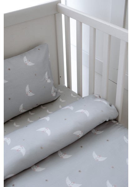 Minik Aylı Bebek Nevresim Takımı (100X150) - Mini Moons fiyatları