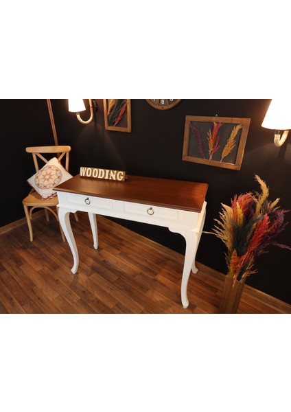 Mobilya 100 cm Çekmeceli Masif Lake Ceviz Dresuar indirimleri