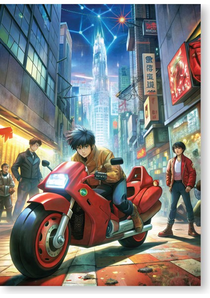Akira Anime Poster C