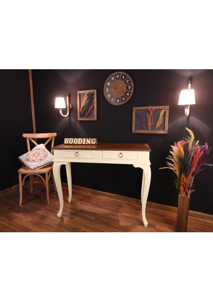 Mobilya 120 cm Çekmeceli Masif Lake Ceviz Dresuar fiyatları