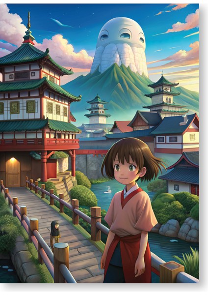 Spirited Away Anime poster C