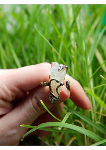 Doğal Taş Sitrin Dev Boy Doğal Taşlı Antik Ayarlanabilir Yüzük Para Taşı Dtdbs modelleri