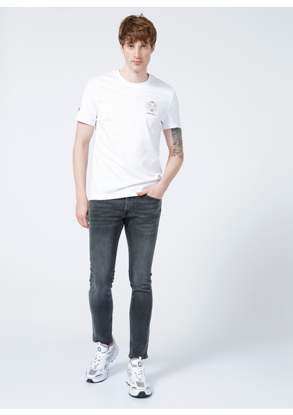 Erkek Düşük Bel Slim Tapered Denim Pantolon L211034003_719 Luke